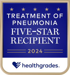 Treatment of Pneumonia 5 Star Recipient Healthgrades