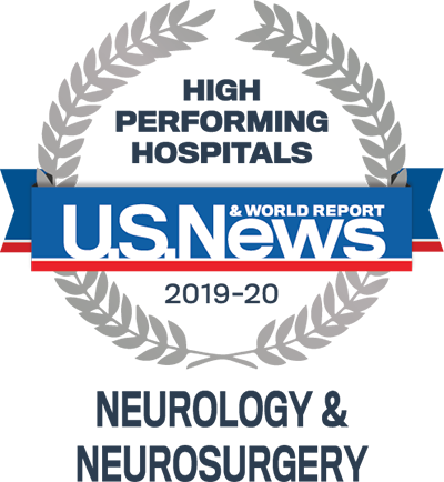 U.S. News and World Report High Performance Hospitals 2018-19 — Neurology & Neurosurgery