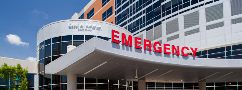 Emergency entrance of Wilmington Hospital