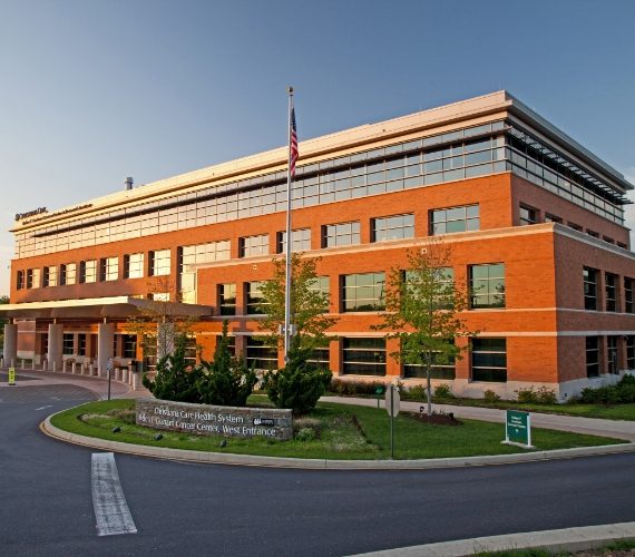 Helen F. Graham Cancer Center & Research Institute west entrance