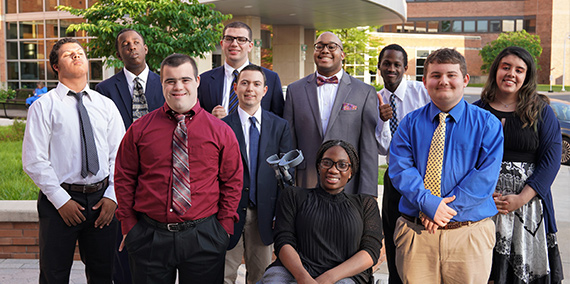 Graduates from the Project SEARCH Class of 2019