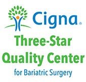 Three-Star Quality Center for Bariatric Surgery Cigna