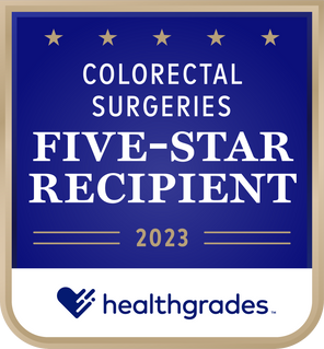 Surgical Care Colorectal Surgery Five-Star Award Healthgrades