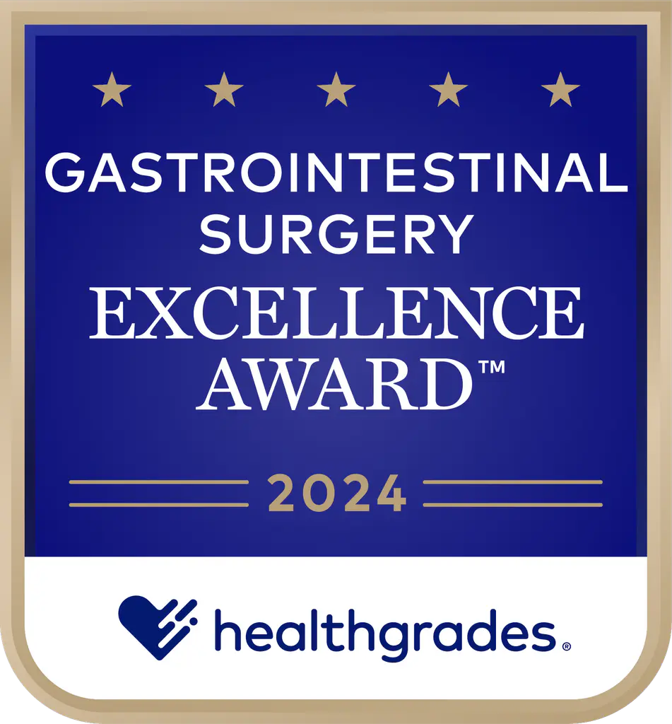 Surgical Care Gastrointestinal Surgery Excellence Award Healthgrades