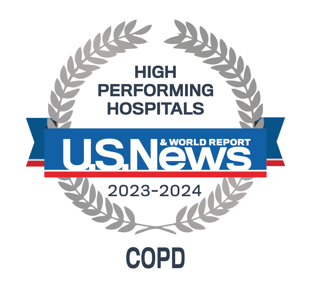 US News High Performing Hospital: COPD