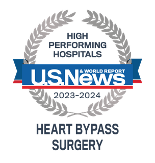 US News High Performing Hospital: Heart Bypass