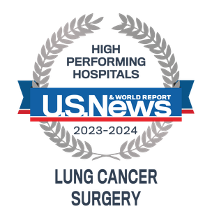 US News High Performing Hospital: Lung Cancer