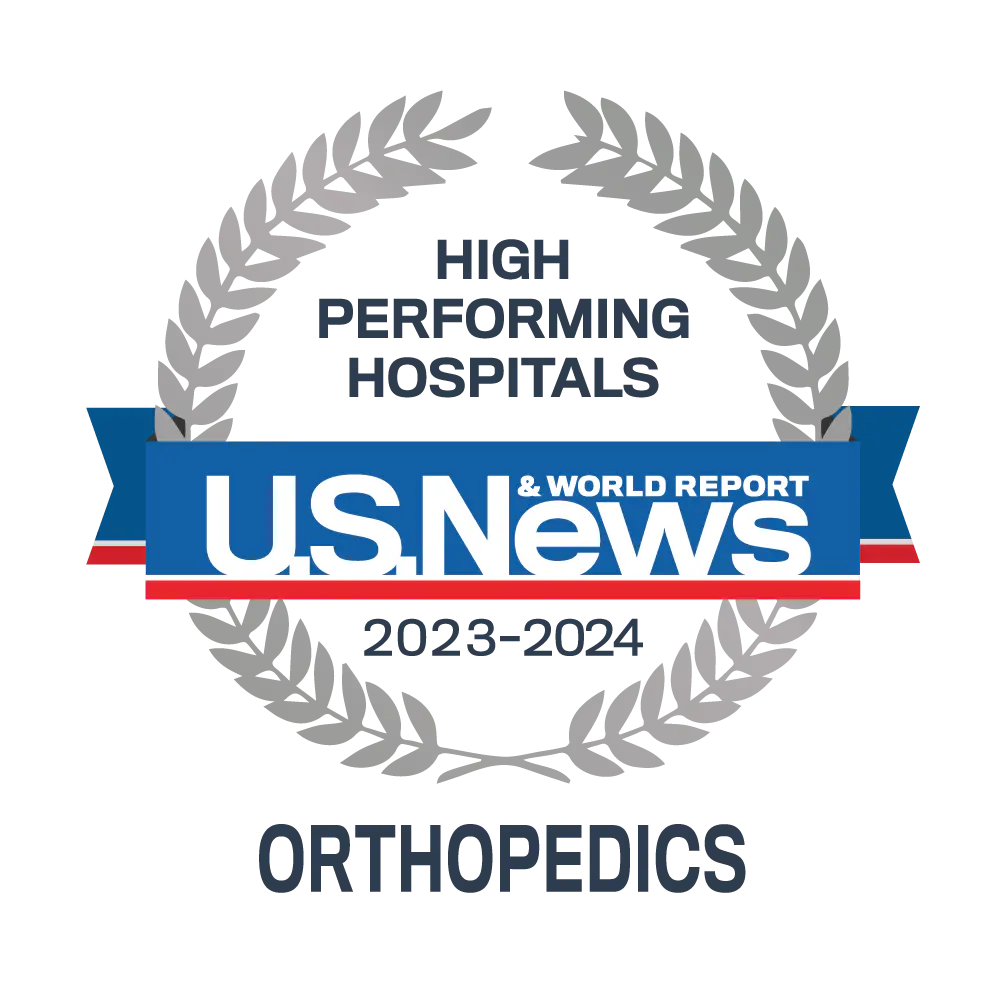 US News High Performing Hospital: Orthopedics