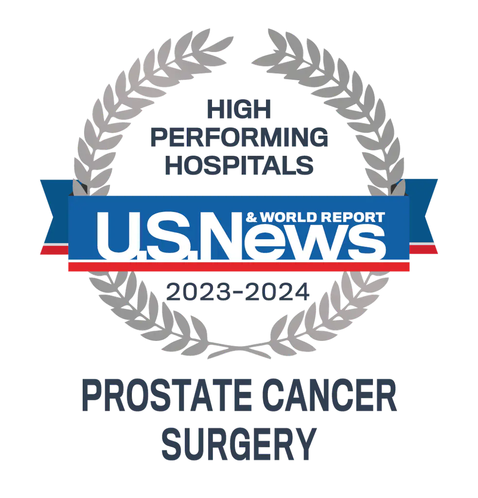 US News High Performing Hospital: Prostate Cancer