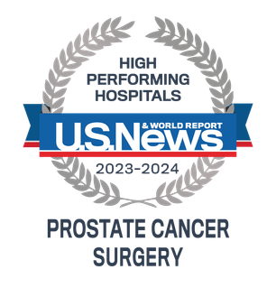 US News High Performing Hospital: Prostate Cancer