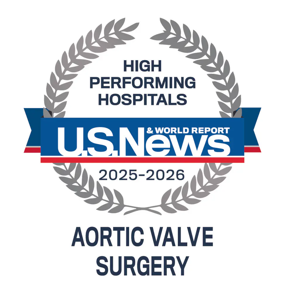 US News High Performing Hospital: Aortic Aneurysm