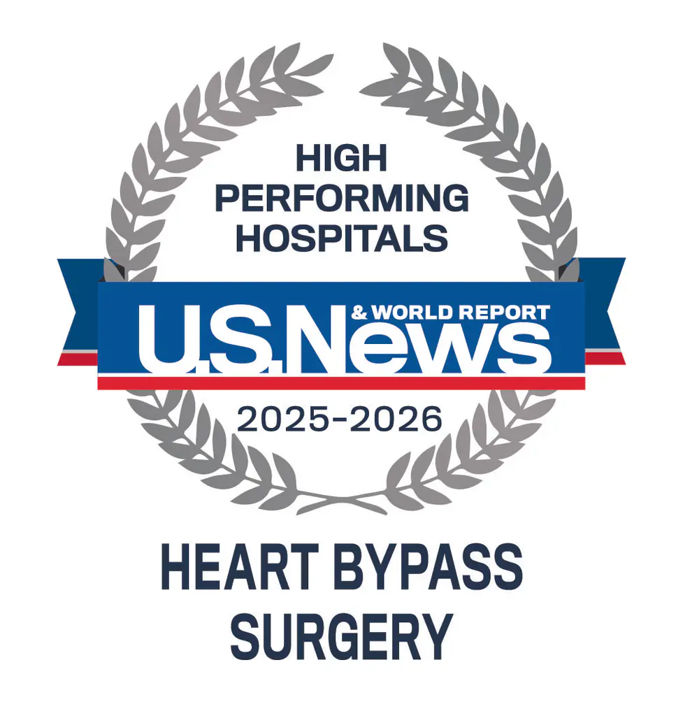 US News High Performing Hospital: Heart Bypass