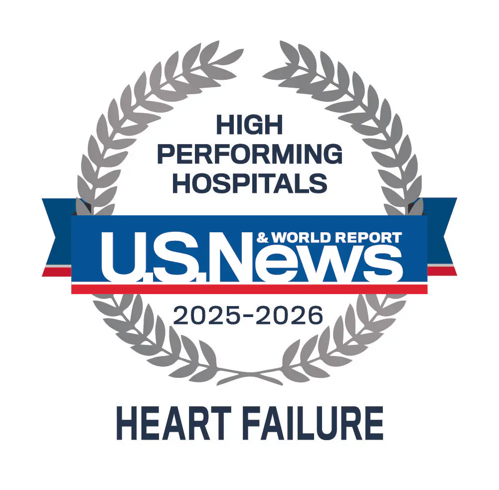 US News High Performing Hospital: Heart Failure