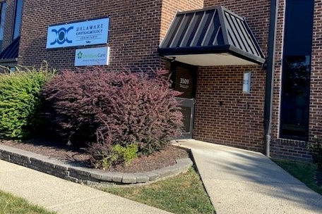 Front entrance to Women's Health at Silverside