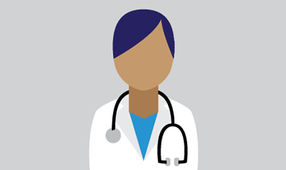 A drawing of a generic medical provider