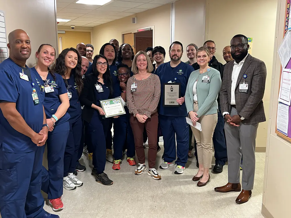 A group shot of the ChristianaCare Behavioral Health Nursing Team