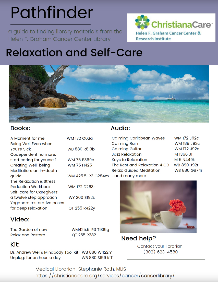 A sample Pathfinder document from the Cancer Library