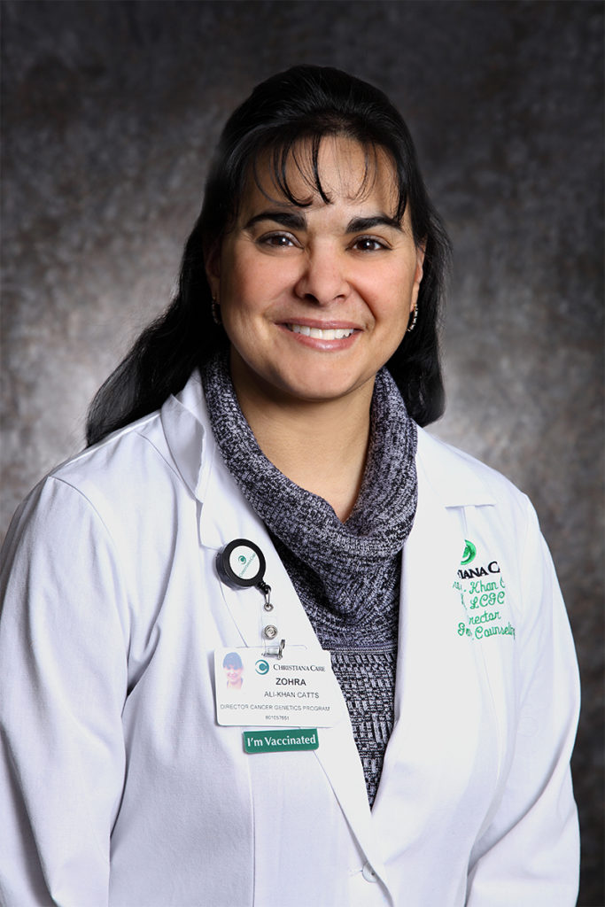 Zohra Ali-Khan Catts, MS, LCGC - Director, Cancer Genetic Counseling