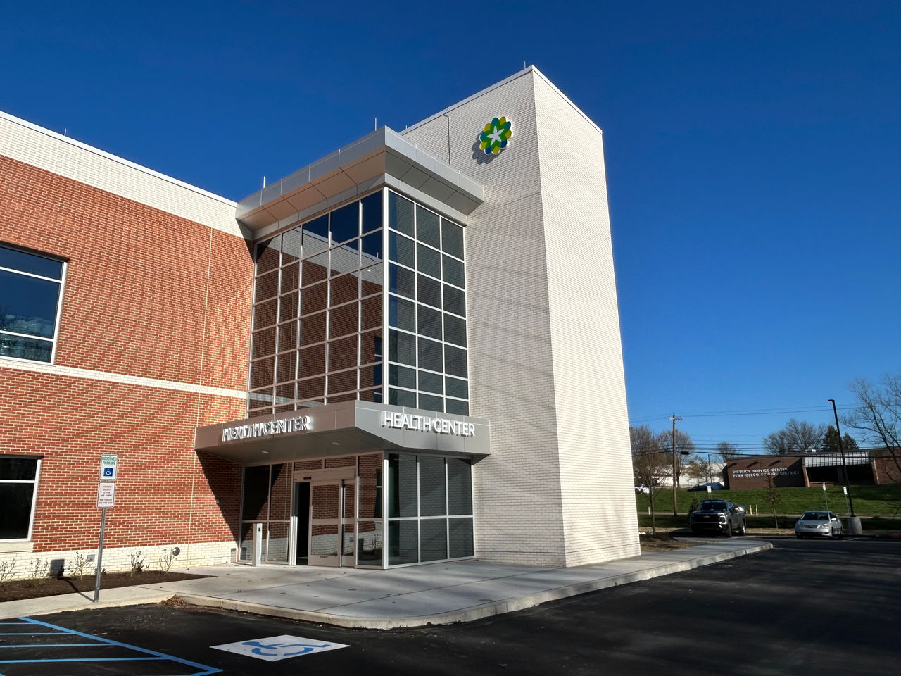 Construction work at the ChristianaCare Aston Campus