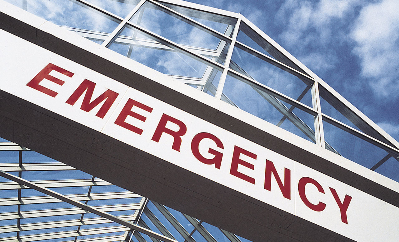 exterior emergency department