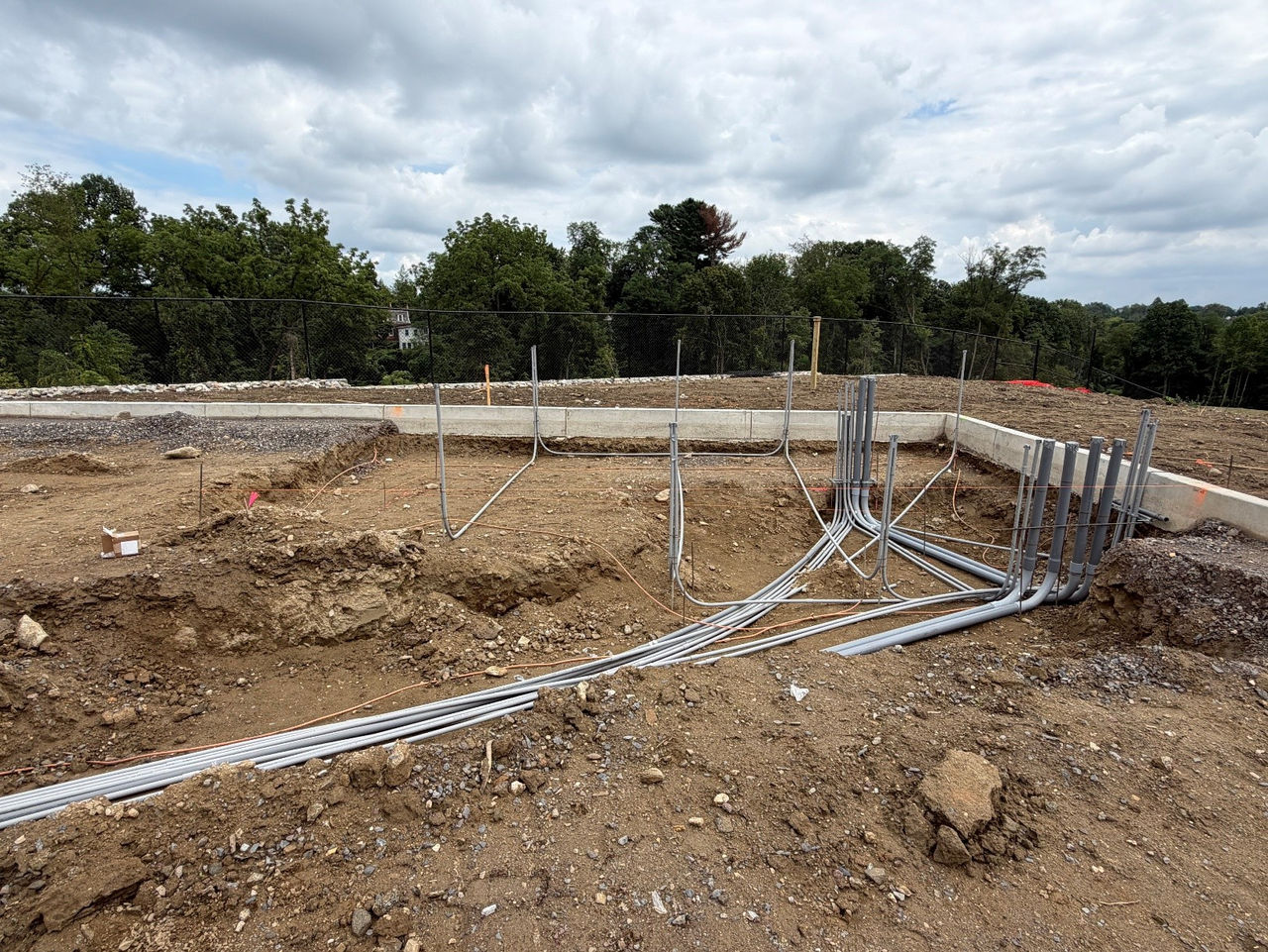Construction work at the ChristianaCare Springfield Campus