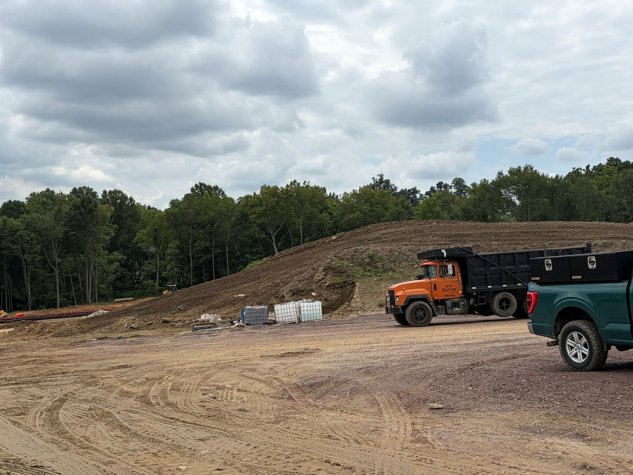Construction work at the ChristianaCare Springfield Campus