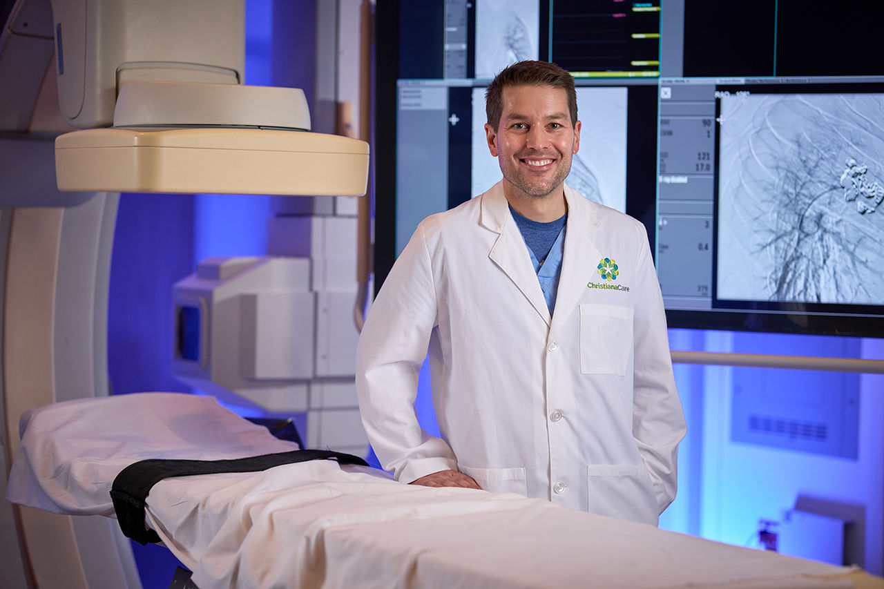                                Dr. Christopher Grilli, D.O., F.S.I.R., ChristianaCare interventional radiologist