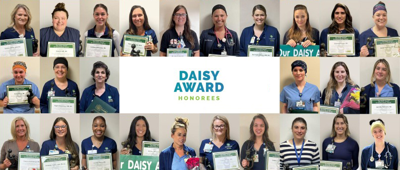 Collage of 2024 winners of Daisy Awards