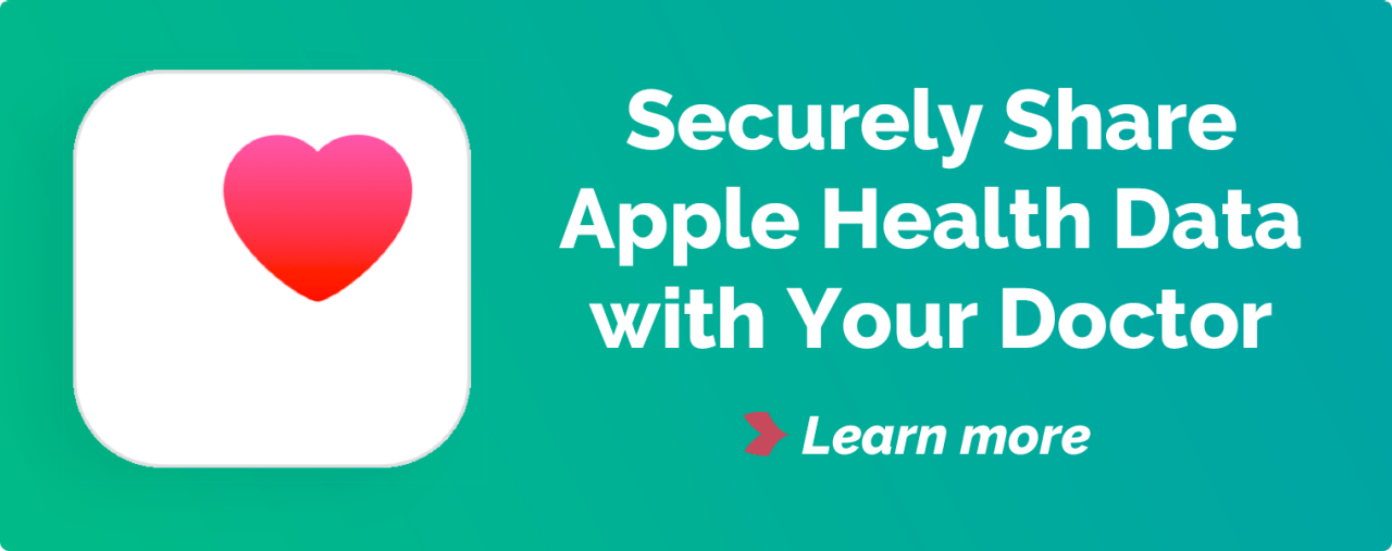 compartir de manera segura datos de salud de apple